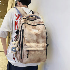 Urban Pulse 2026 Large-Capacity Student Backpack – Trendy Minimalist Schoolbag for Middle/High School & College Versatile "Couple Style" Casual Rucksack