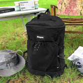 Large Capacity Cylindrical Sports Backpack Lightweight Water-Resistant Travel Bag for Men & Women Aesthetic Outdoor Mountaineering Rucksack Trendy Multi-Pocket School Bag for College