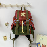 Chic Korean-Style Drawstring Backpack Versatile Large Capacity Travel Bag for Women Aesthetic Niche Design School Bag Lightweight Laptop Daypack for Shopping & Campus