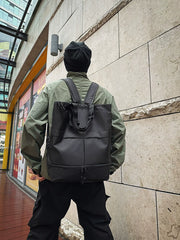 2-in-1 Convertible Backpack Tote Water-Resistant Large Capacity Travel Bag with Shoe Compartment Lightweight Multi-Functional Daypack for Gym, School & Weekend Trips