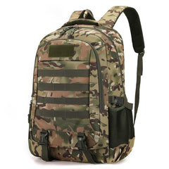 40L Tactical Military-Style Backpack Large Capacity Water-Resistant Camouflage Daypack Multi-Functional Outdoor Hiking & Mountaineering Bag Rugged Travel Rucksack for Students & Adventurers