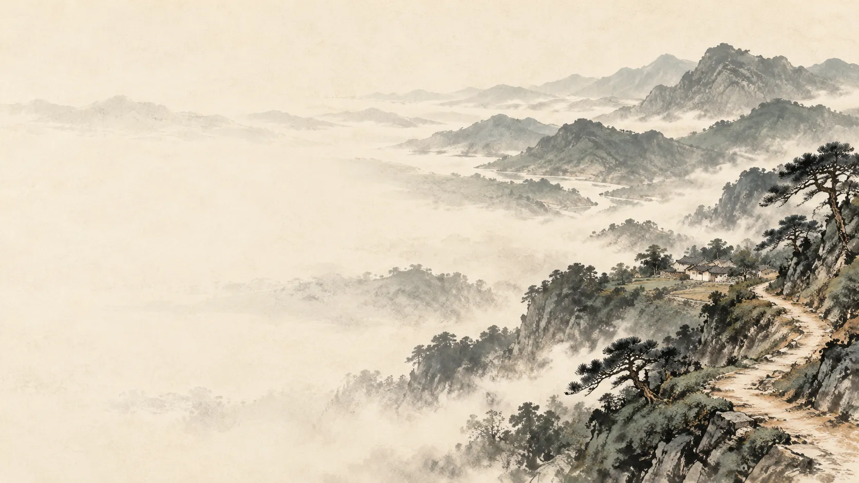 山河的当代水墨意象