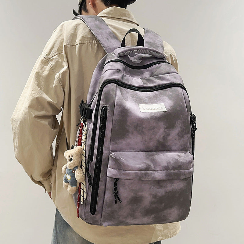 Urban Pulse 2026 Large-Capacity Student Backpack – Trendy Minimalist Schoolbag for Middle/High School & College Versatile "Couple Style" Casual Rucksack