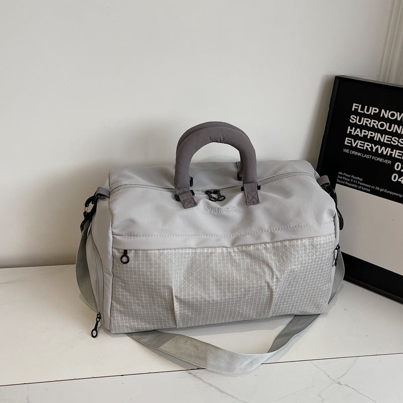 2026 Women’s Multi-Functional Travel Duffel Lightweight Large Capacity Fitness Bag Waterproof Crossbody Sports Tote Portable Short-Distance Luggage & Storage Bag