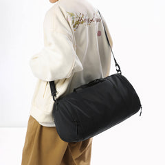 Professional 3-in-1 Travel & Fitness Duffel - Large Capacity Oxford Weekender Bag with Independent Shoe Compartment & Wet/Dry Separation - Lightweight Crossbody Boarding Bag