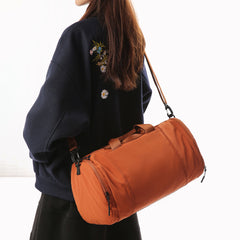 Professional 3-in-1 Travel & Fitness Duffel - Large Capacity Oxford Weekender Bag with Independent Shoe Compartment & Wet/Dry Separation - Lightweight Crossbody Boarding Bag