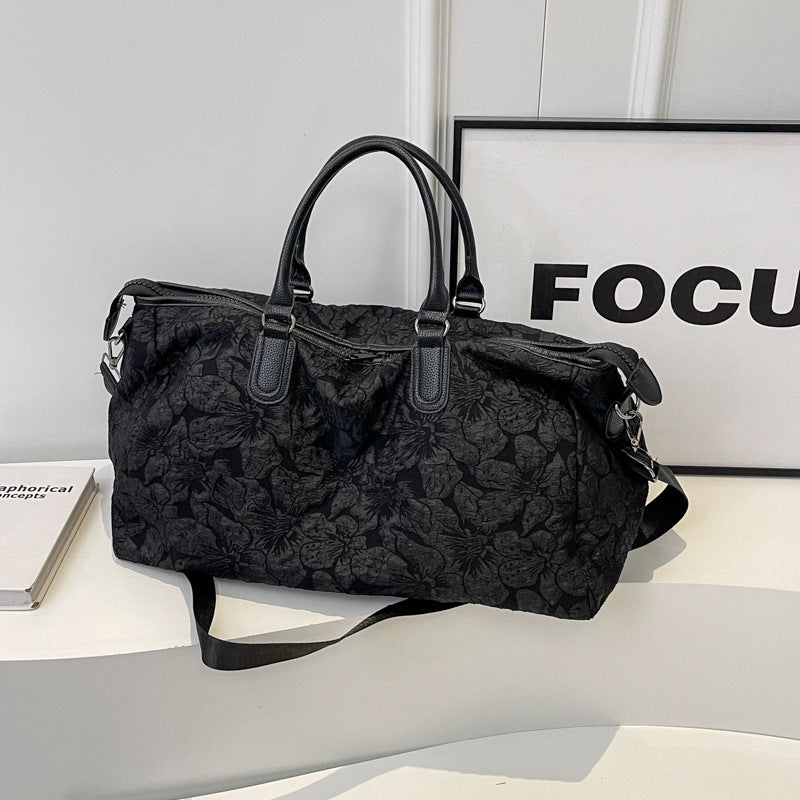 Premium Women’s Travel Duffel Large Capacity Lightweight Weekender High-End Business & Sports Bag with Wet/Dry Separation Versatile Student Carry-On Luggage