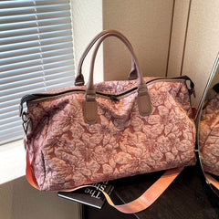 Premium Women’s Travel Duffel Large Capacity Lightweight Weekender High-End Business & Sports Bag with Wet/Dry Separation Versatile Student Carry-On Luggage