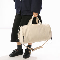 Professional 3-in-1 Travel & Fitness Duffel - Large Capacity Oxford Weekender Bag with Independent Shoe Compartment & Wet/Dry Separation - Lightweight Crossbody Boarding Bag