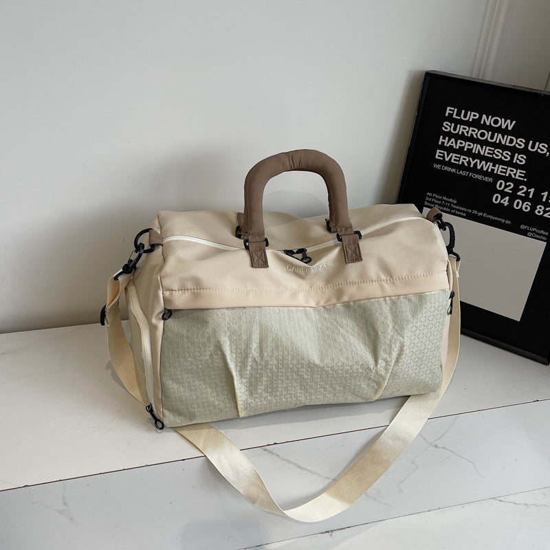 2026 Women’s Multi-Functional Travel Duffel Lightweight Large Capacity Fitness Bag Waterproof Crossbody Sports Tote Portable Short-Distance Luggage & Storage Bag