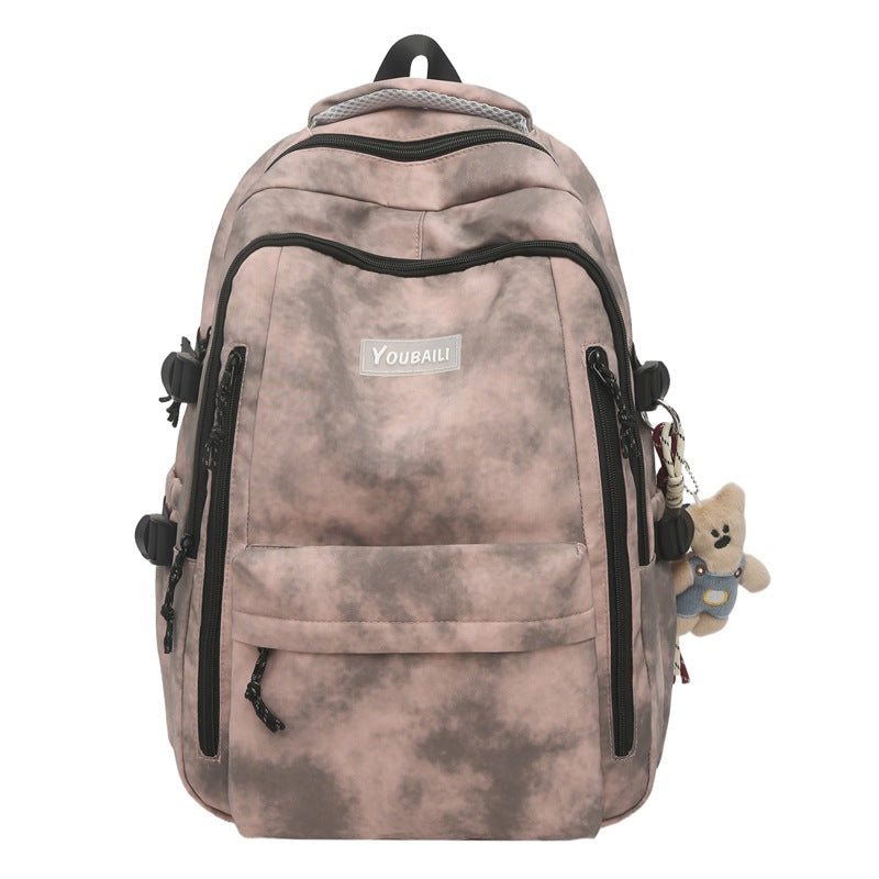 Urban Pulse 2026 Large-Capacity Student Backpack – Trendy Minimalist Schoolbag for Middle/High School & College Versatile "Couple Style" Casual Rucksack