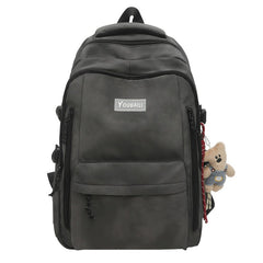 Urban Pulse 2026 Large-Capacity Student Backpack – Trendy Minimalist Schoolbag for Middle/High School & College Versatile "Couple Style" Casual Rucksack