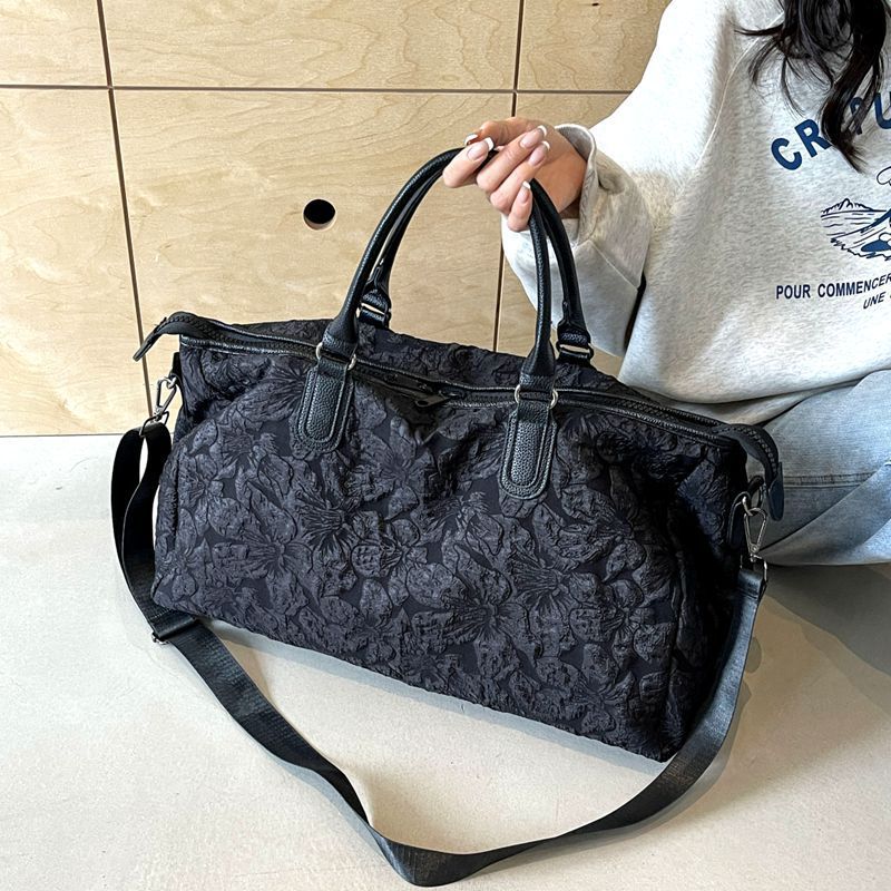 Premium Women’s Travel Duffel Large Capacity Lightweight Weekender High-End Business & Sports Bag with Wet/Dry Separation Versatile Student Carry-On Luggage