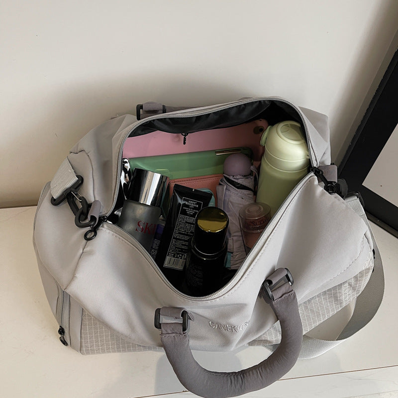 2026 Women’s Multi-Functional Travel Duffel Lightweight Large Capacity Fitness Bag Waterproof Crossbody Sports Tote Portable Short-Distance Luggage & Storage Bag