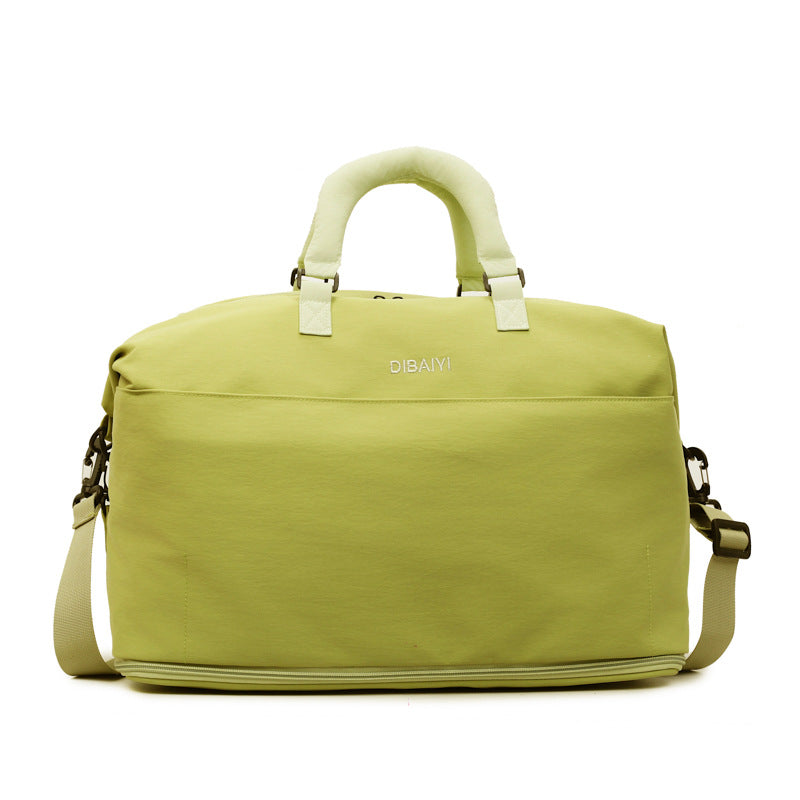 2026 Korean Style Expandable Travel Duffel Foldable Lightweight Sports & Fitness Bag Large Capacity Short-Distance Business Trip Luggage Portable Multi-Functional Weekend Tote