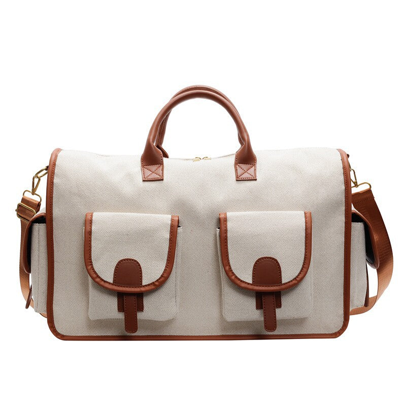 2026 Women’s Large-Capacity Travel Duffel Lightweight Multi-Functional Short-Trip Luggage Waterproof Sports & Fitness Boarding Bag Chic Portable Overnight Storage Tote